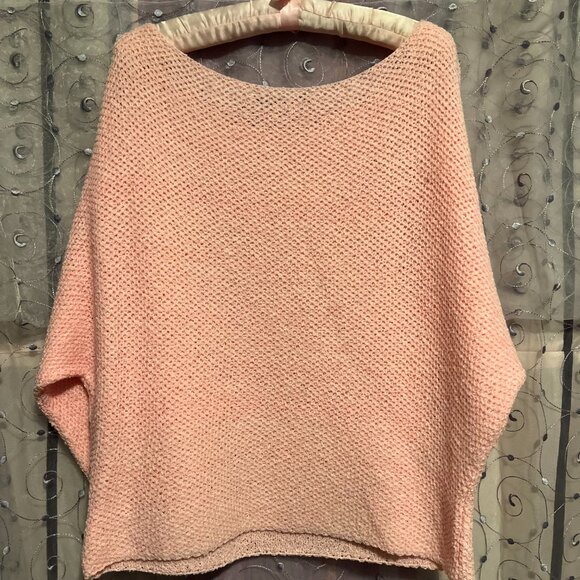 Zara Pink Knit Sweater Size M - Picture 2 of 3
